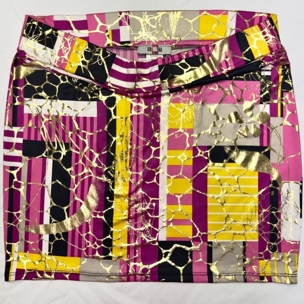 Unbranded Women's Pink and Gold Skirt